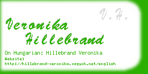 veronika hillebrand business card